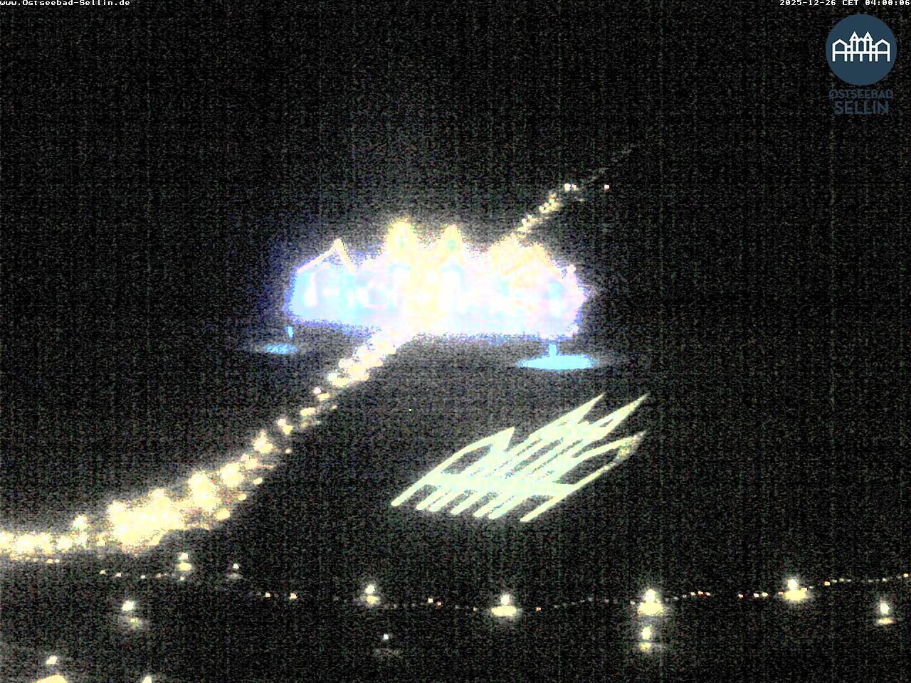 Archiv Foto Webcam Ostseebad Sellin: Seebrücke