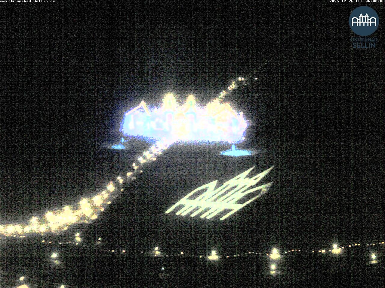 Archiv Foto Webcam Ostseebad Sellin: Seebrücke