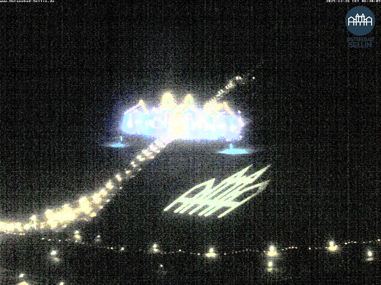 Archiv Foto Webcam Ostseebad Sellin: Seebrücke