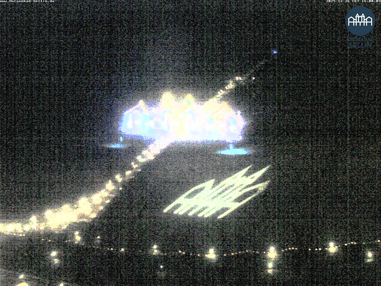 Archiv Foto Webcam Ostseebad Sellin: Seebrücke