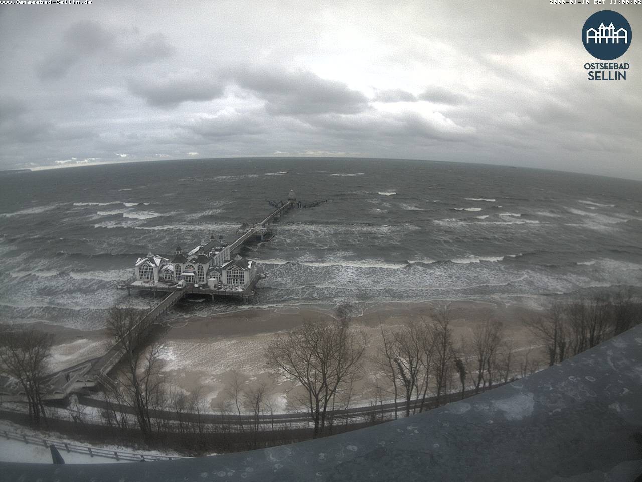 Archived image Webcam Rügen - Sellin Pier