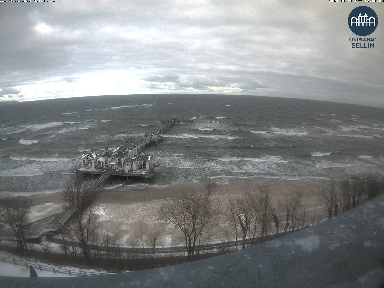 Archived image Webcam Rügen - Sellin Pier