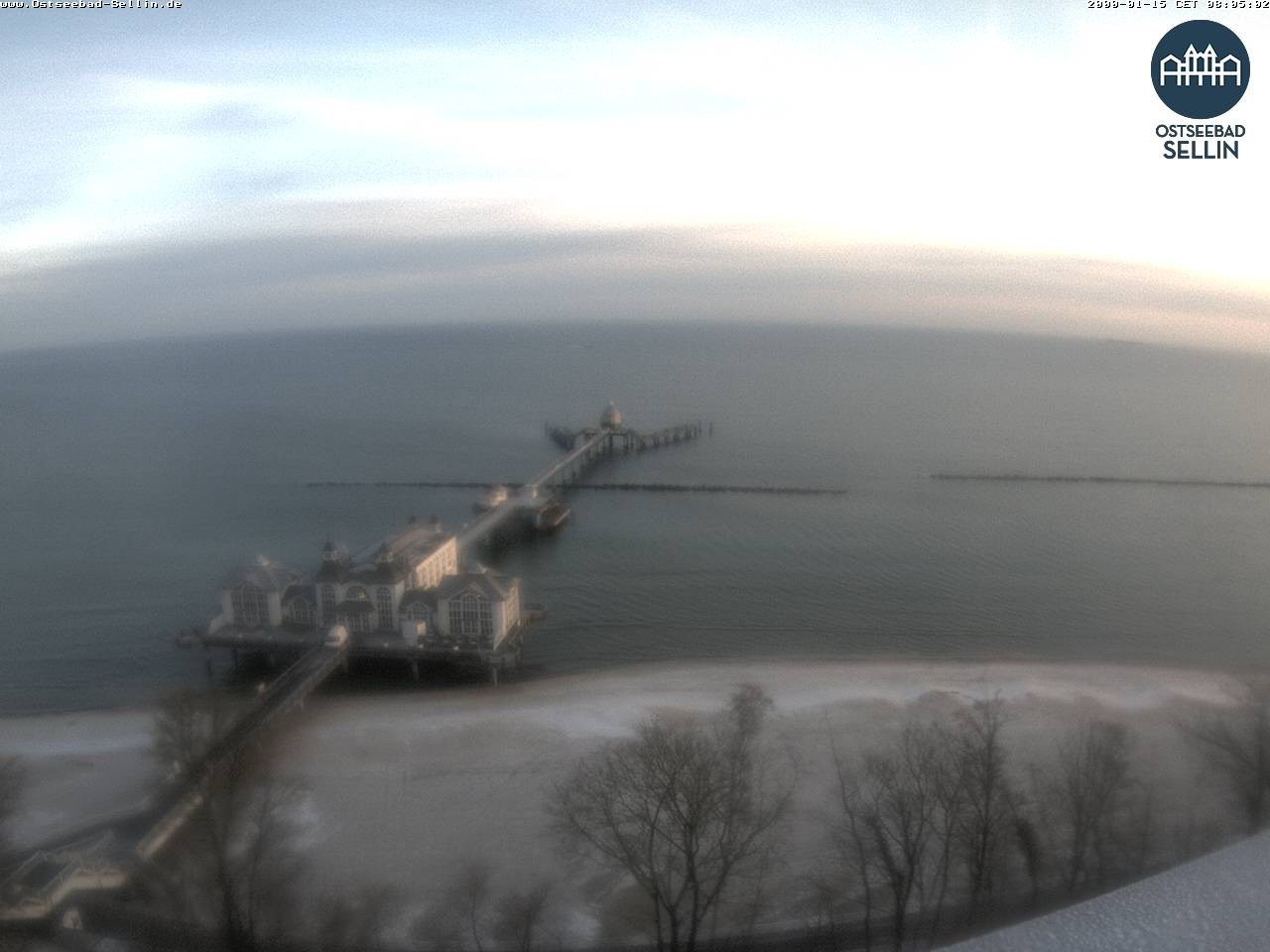 Archiv Foto Webcam Ostseebad Sellin: Seebrücke