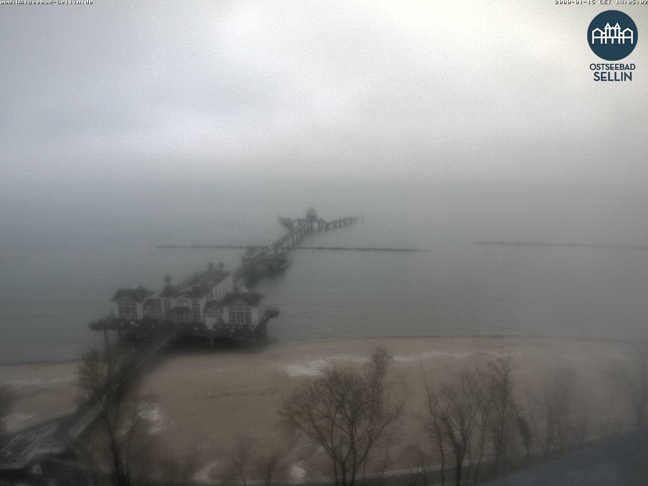 Archiv Foto Webcam Ostseebad Sellin: Seebrücke