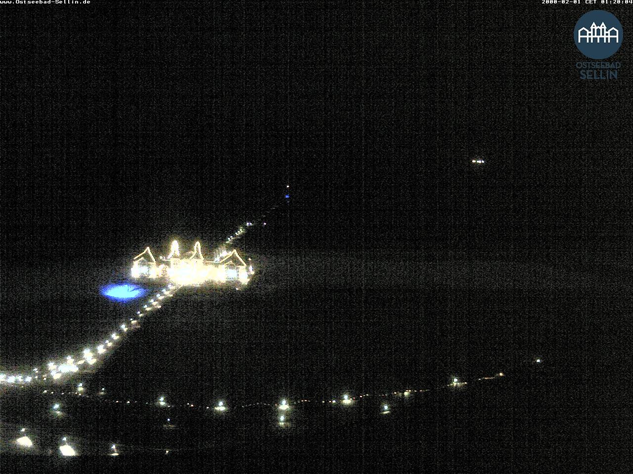 Archiv Foto Webcam Ostseebad Sellin: Seebrücke