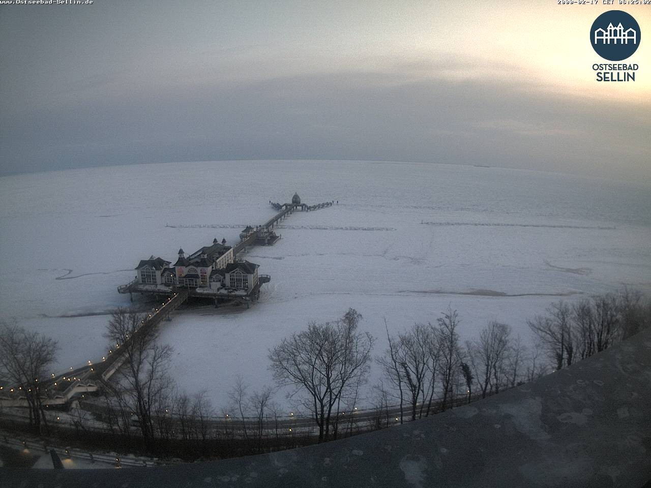 Archiv Foto Webcam Ostseebad Sellin: Seebrücke