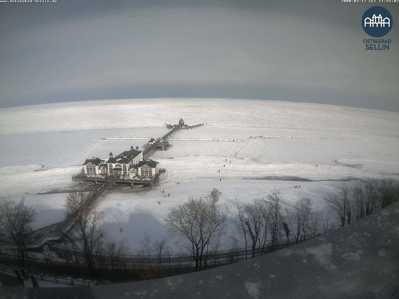 Archiv Foto Webcam Ostseebad Sellin: Seebrücke