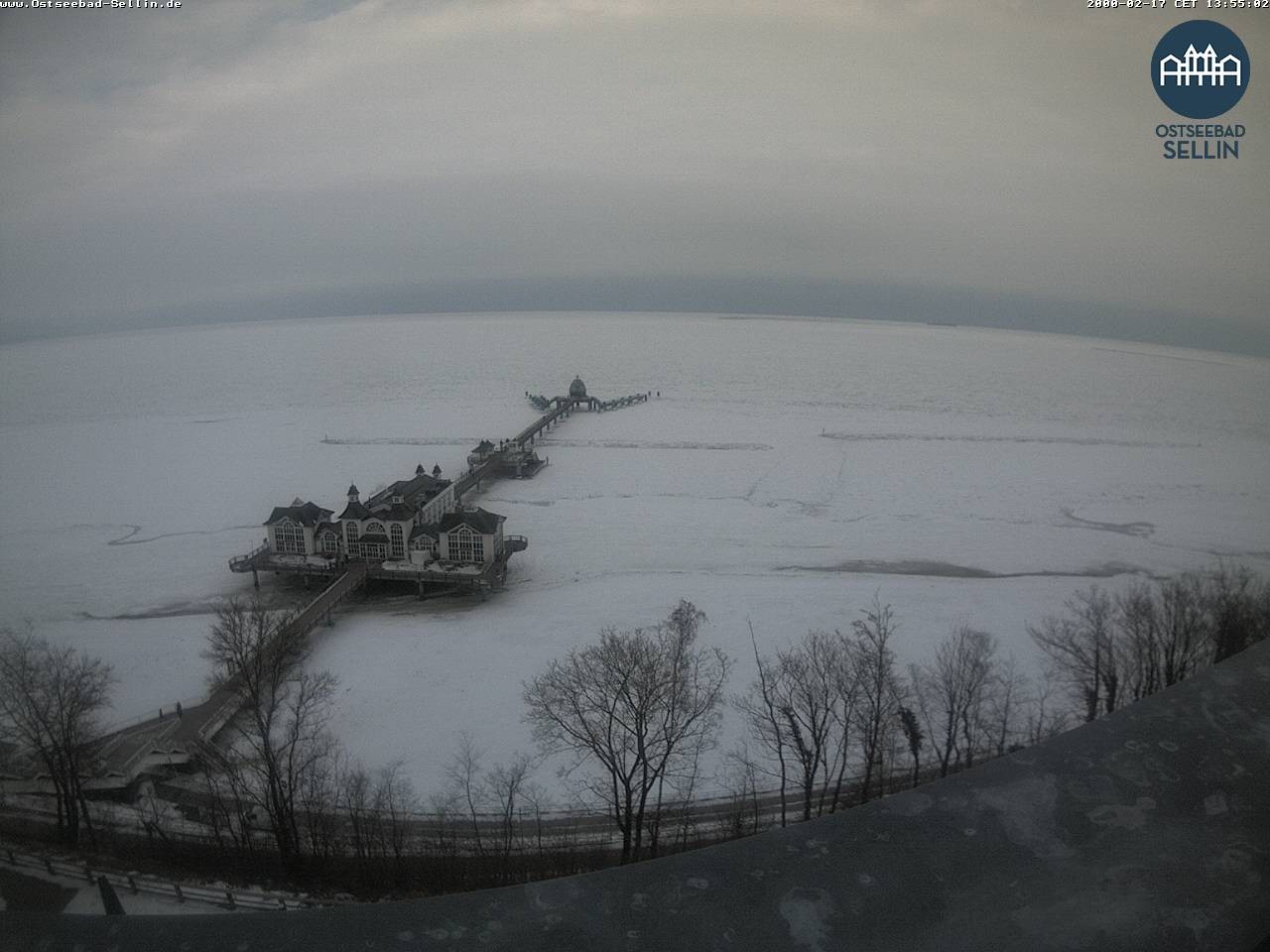Archiv Foto Webcam Ostseebad Sellin: Seebrücke