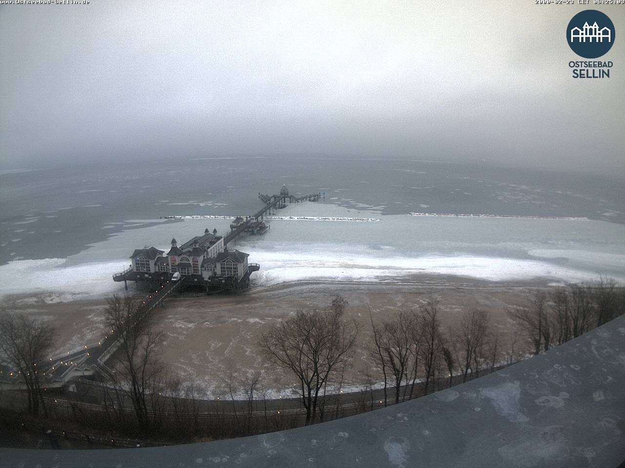 Archiv Foto Webcam Ostseebad Sellin: Seebrücke