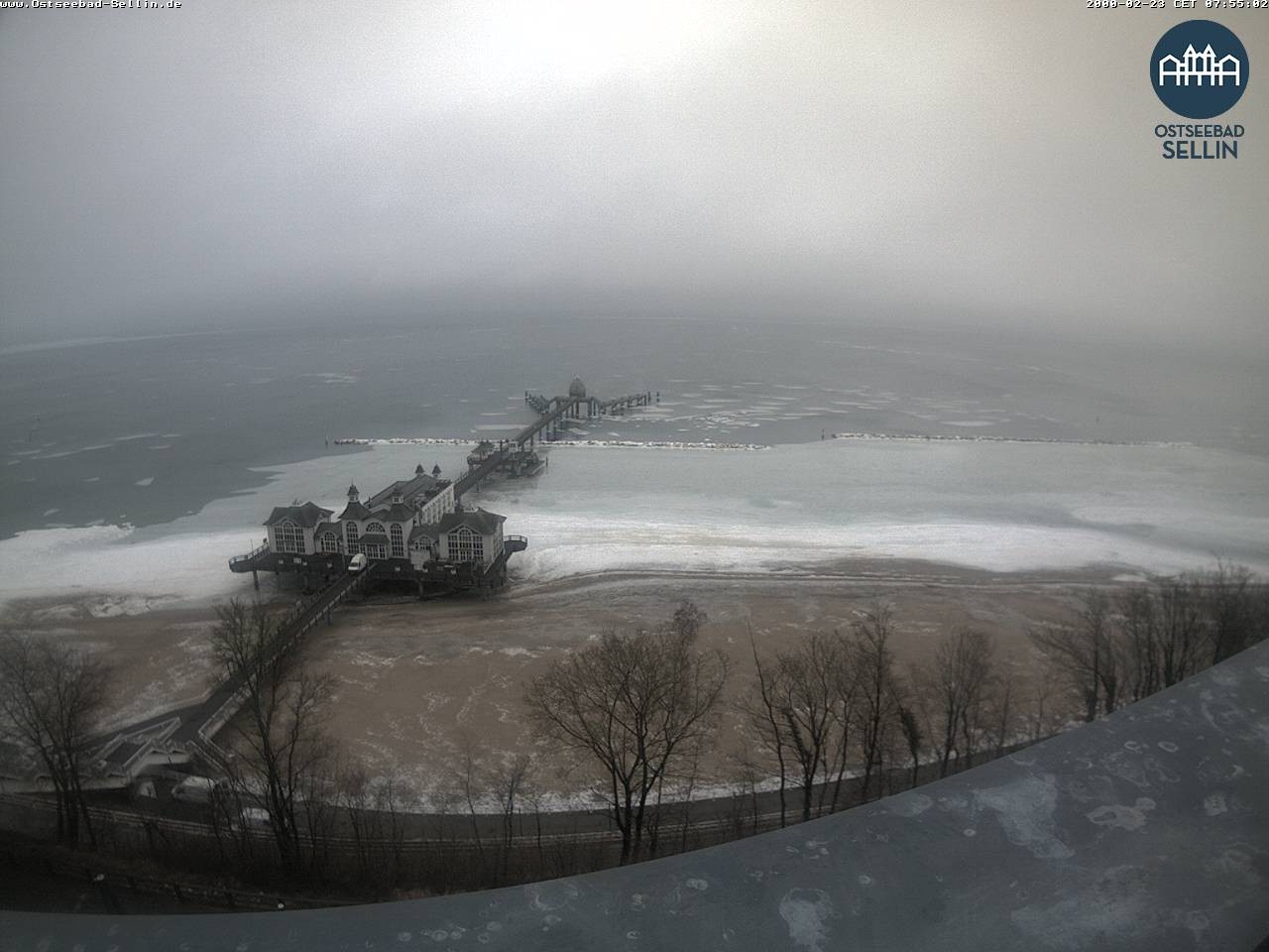 Archiv Foto Webcam Ostseebad Sellin: Seebrücke