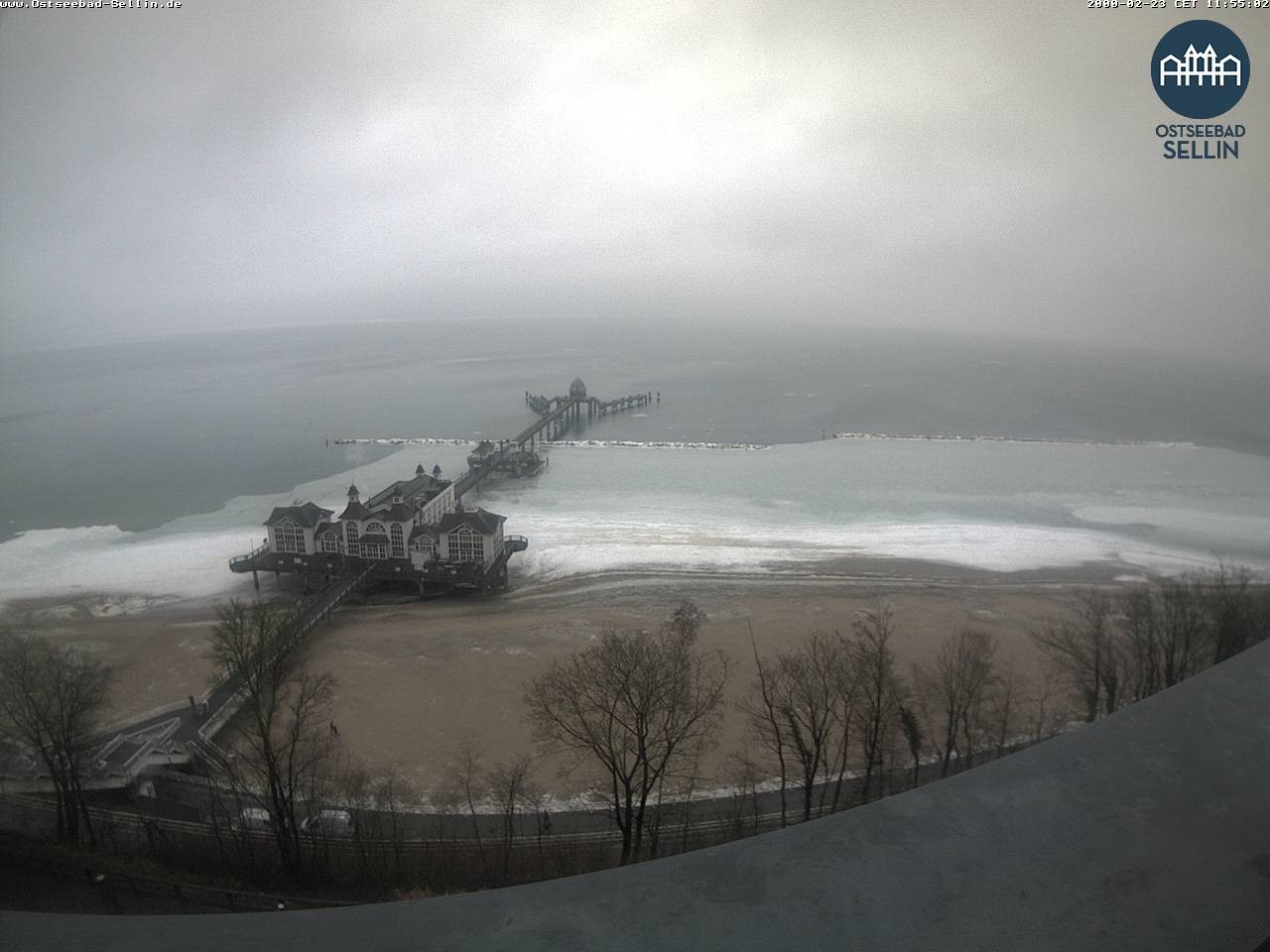 Archiv Foto Webcam Ostseebad Sellin: Seebrücke