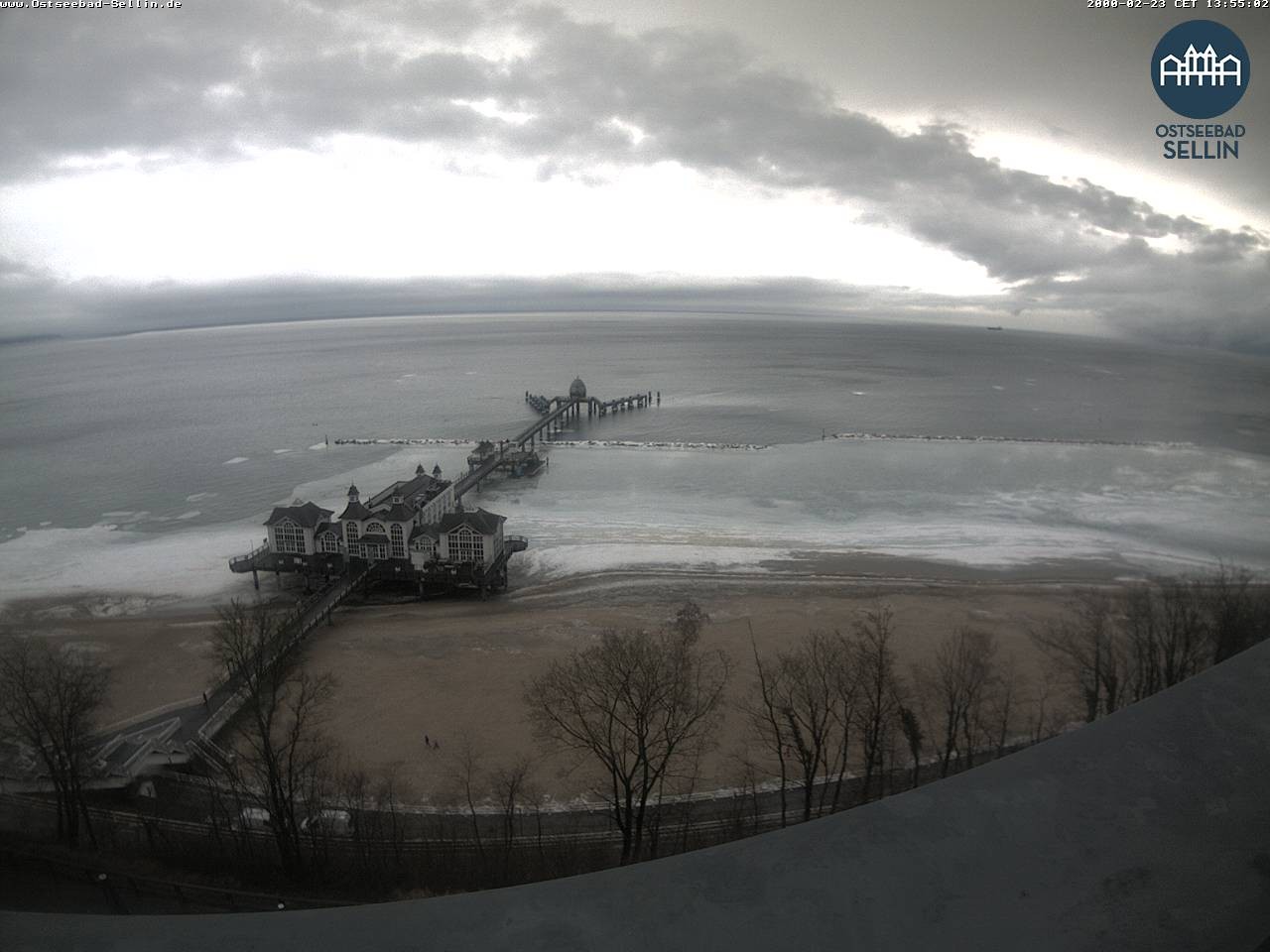 Archiv Foto Webcam Ostseebad Sellin: Seebrücke