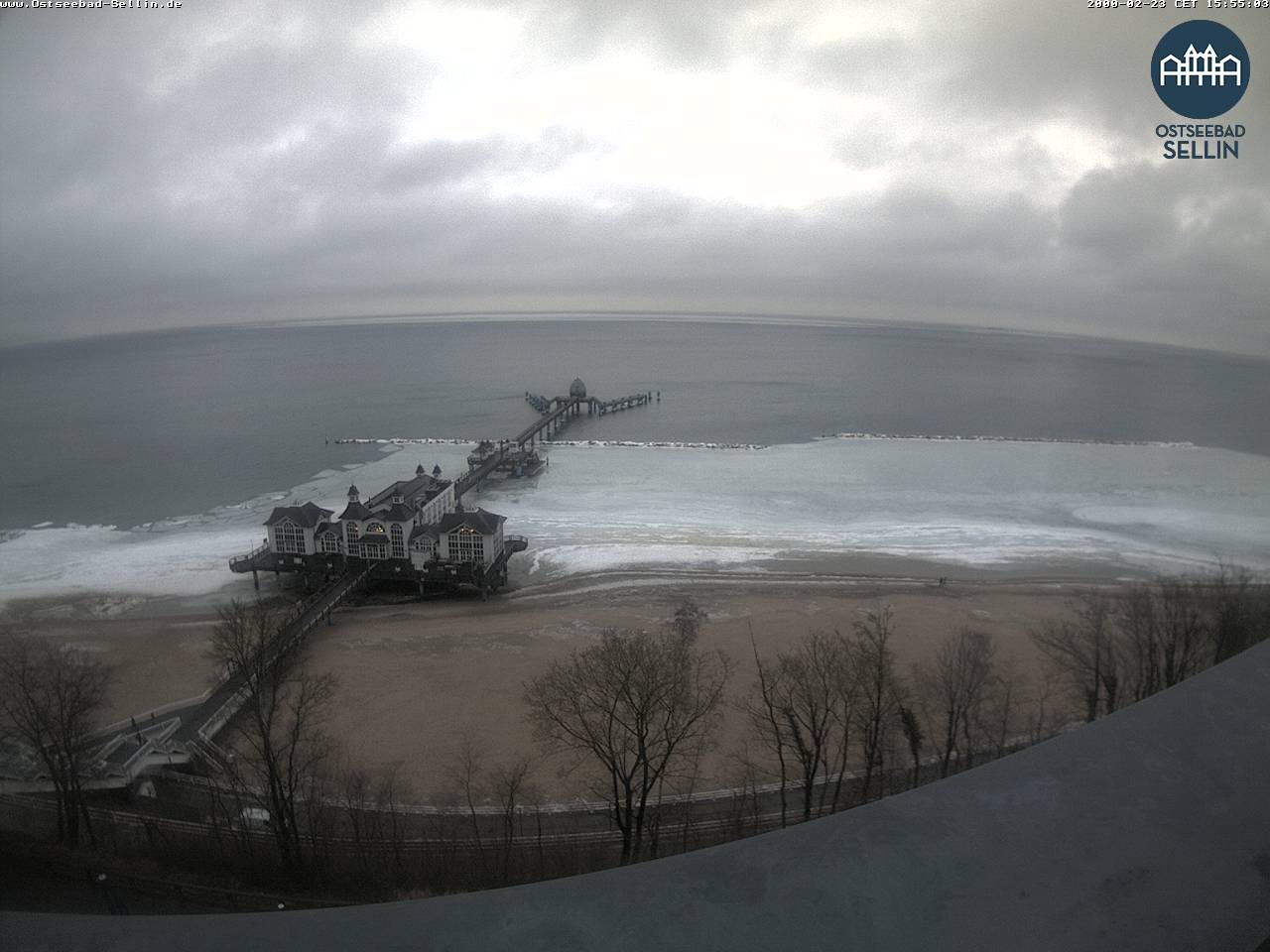 Archiv Foto Webcam Ostseebad Sellin: Seebrücke