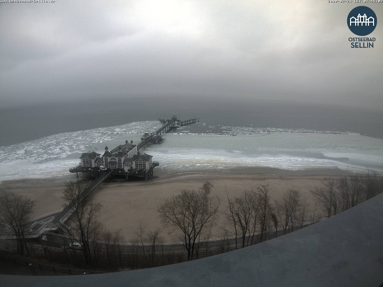 Archiv Foto Webcam Ostseebad Sellin: Seebrücke