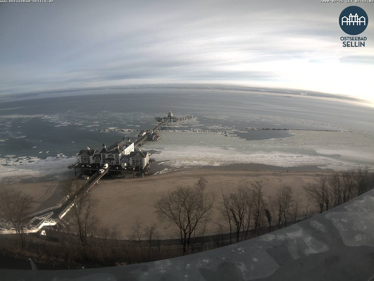 Archiv Foto Webcam Ostseebad Sellin: Seebrücke