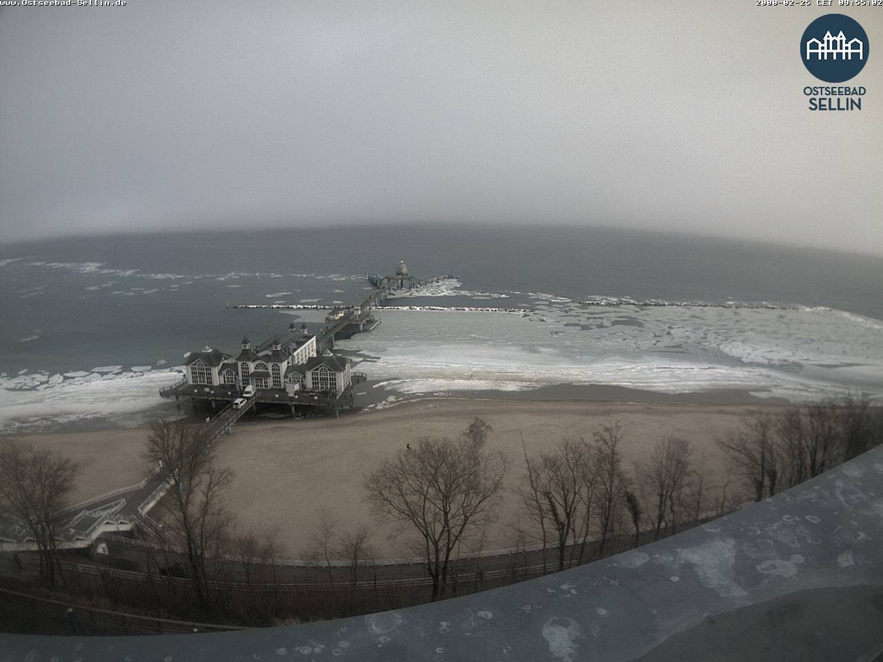 Archiv Foto Webcam Ostseebad Sellin: Seebrücke