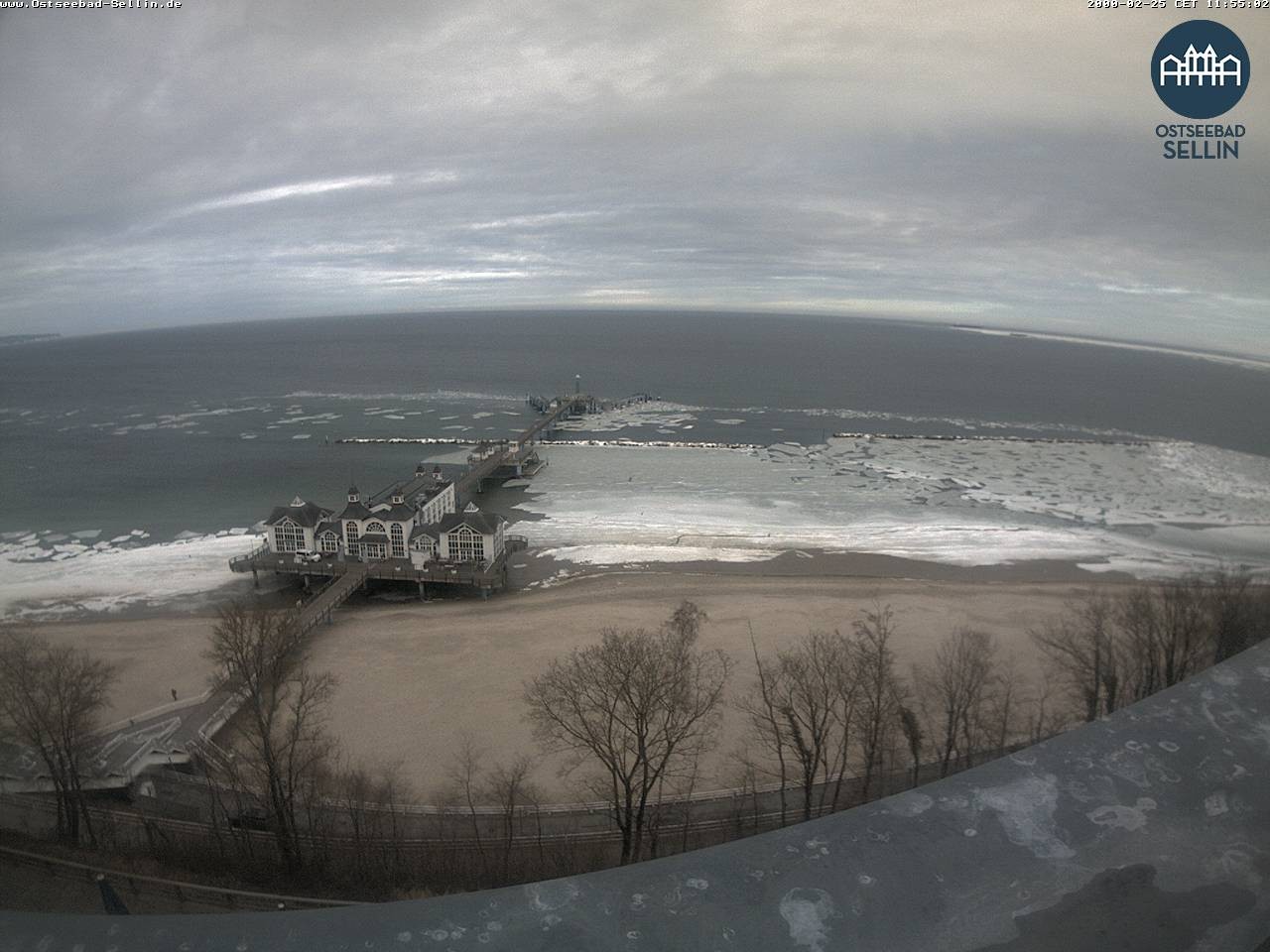 Archiv Foto Webcam Ostseebad Sellin: Seebrücke