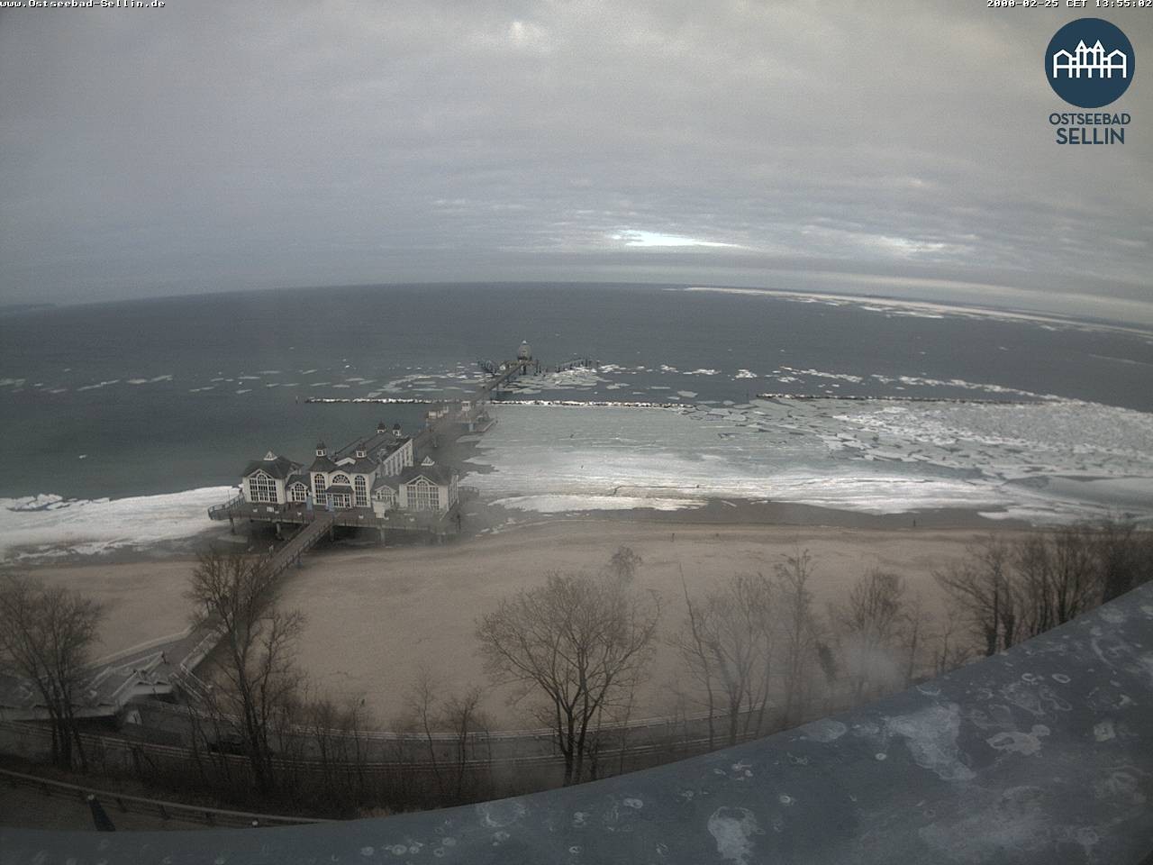 Archiv Foto Webcam Ostseebad Sellin: Seebrücke