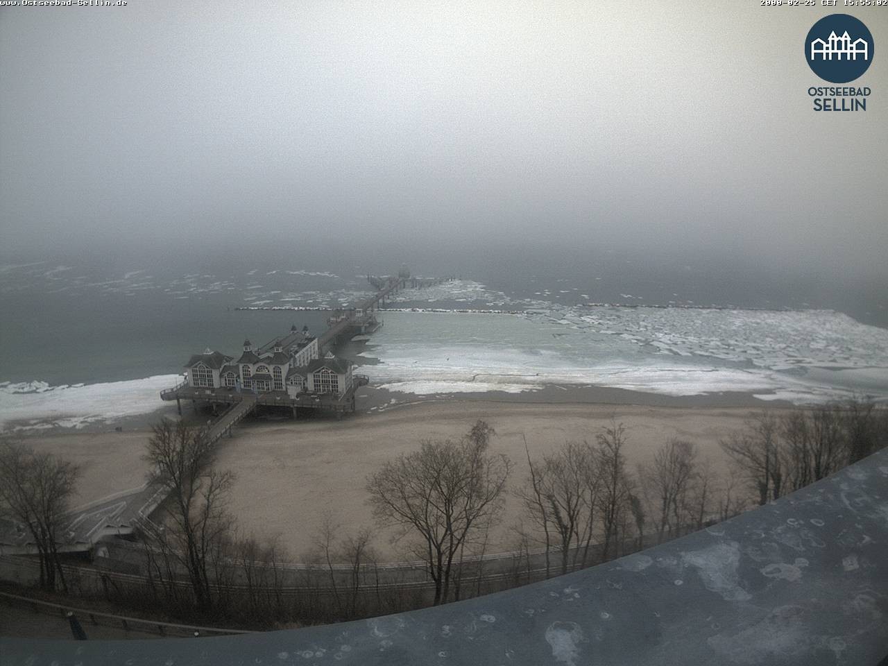 Archiv Foto Webcam Ostseebad Sellin: Seebrücke