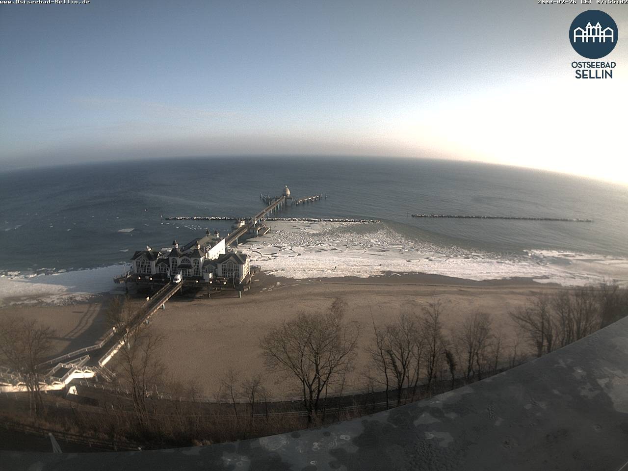 Archived image Webcam Rügen - Sellin Pier