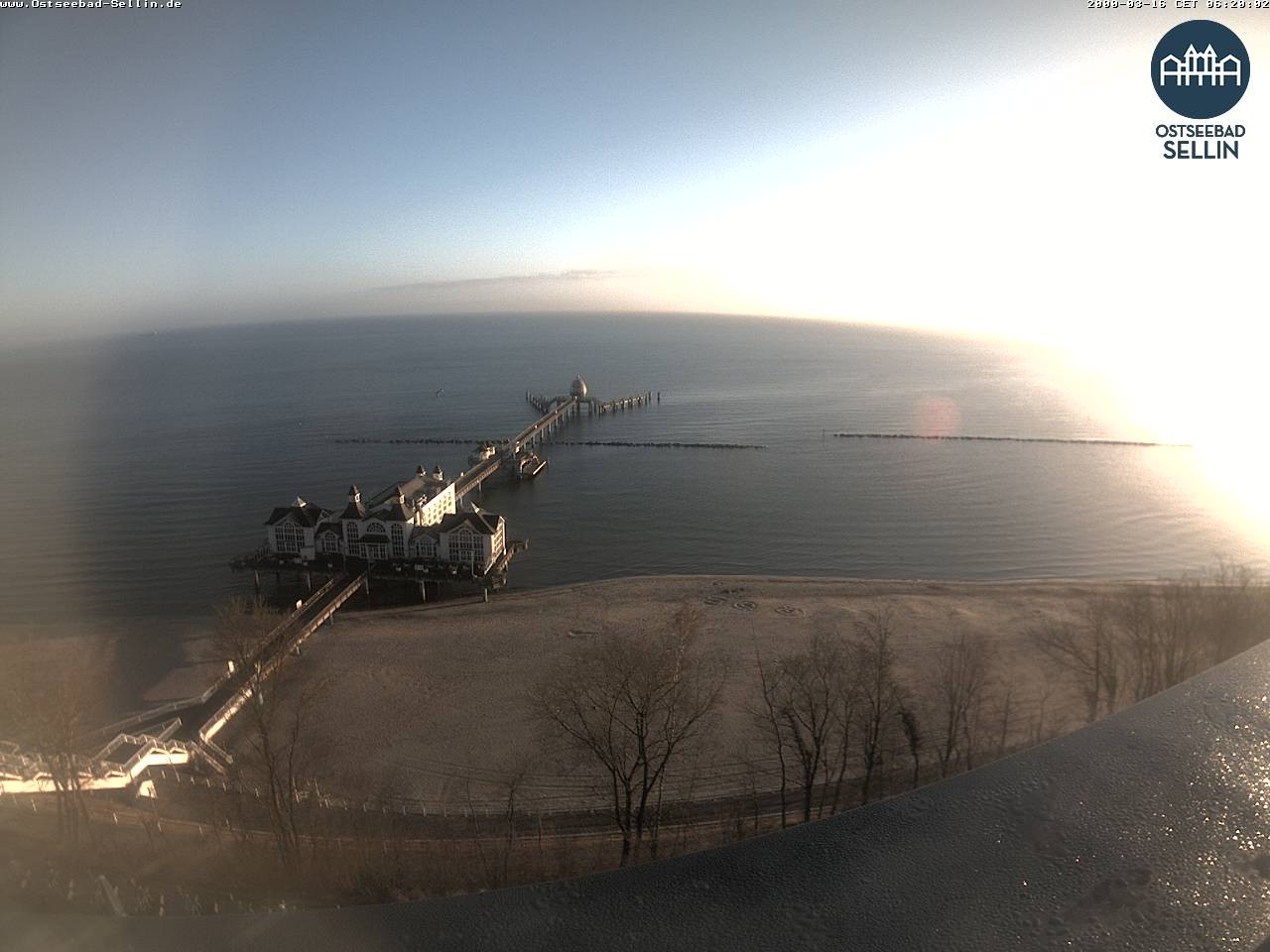 Archiv Foto Webcam Ostseebad Sellin: Seebrücke