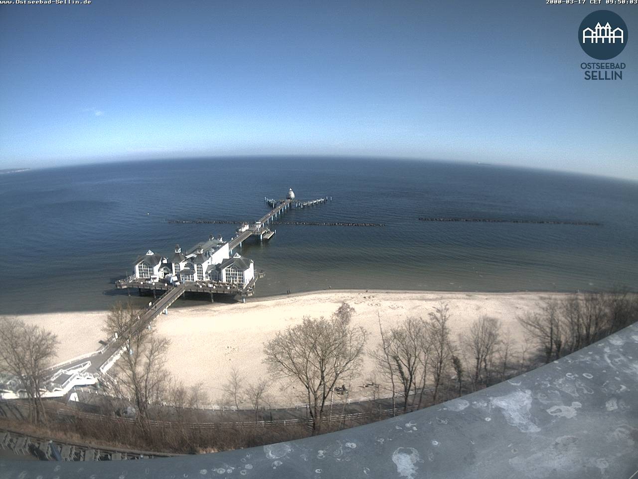 Archiv Foto Webcam Ostseebad Sellin: Seebrücke