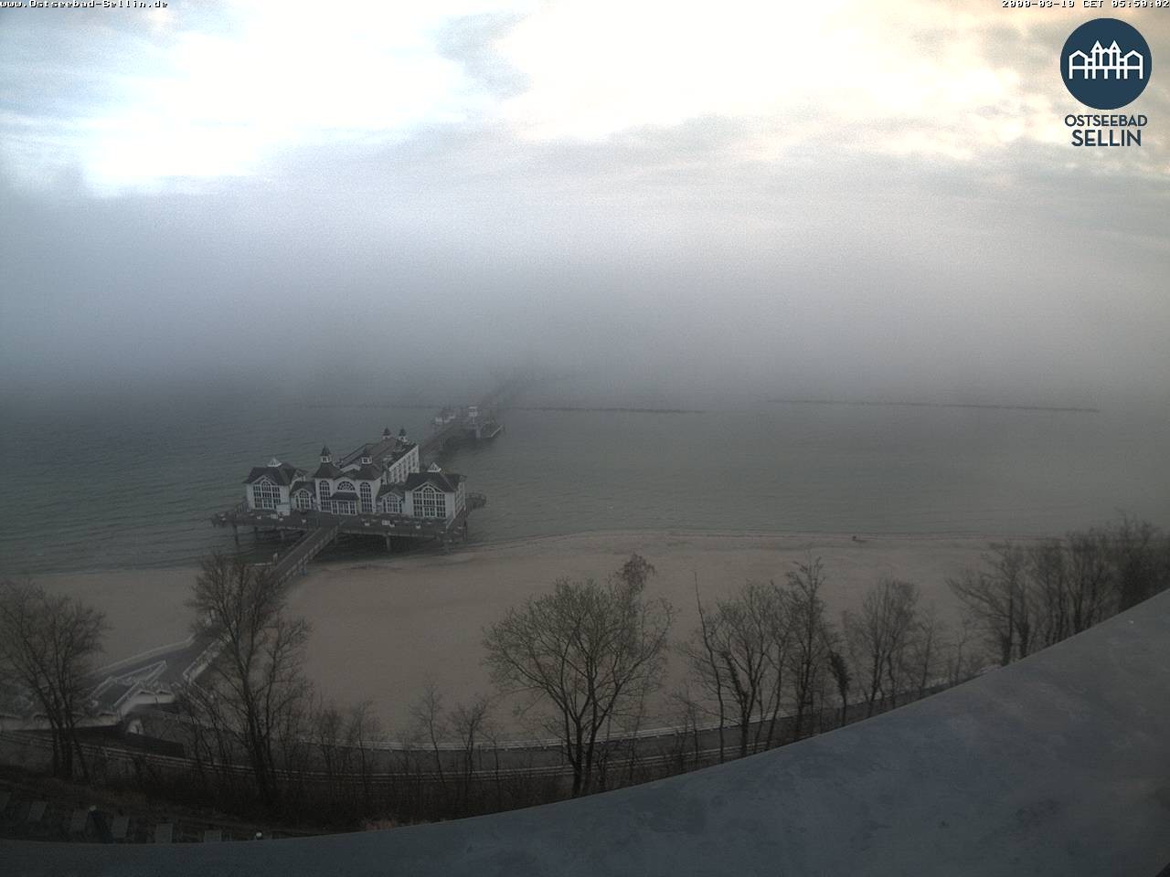 Archived image Webcam Rügen - Sellin Pier