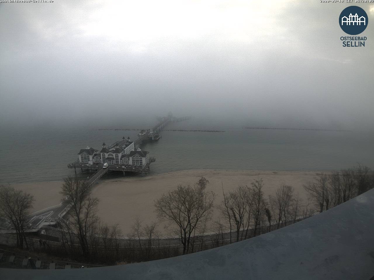 Archived image Webcam Rügen - Sellin Pier