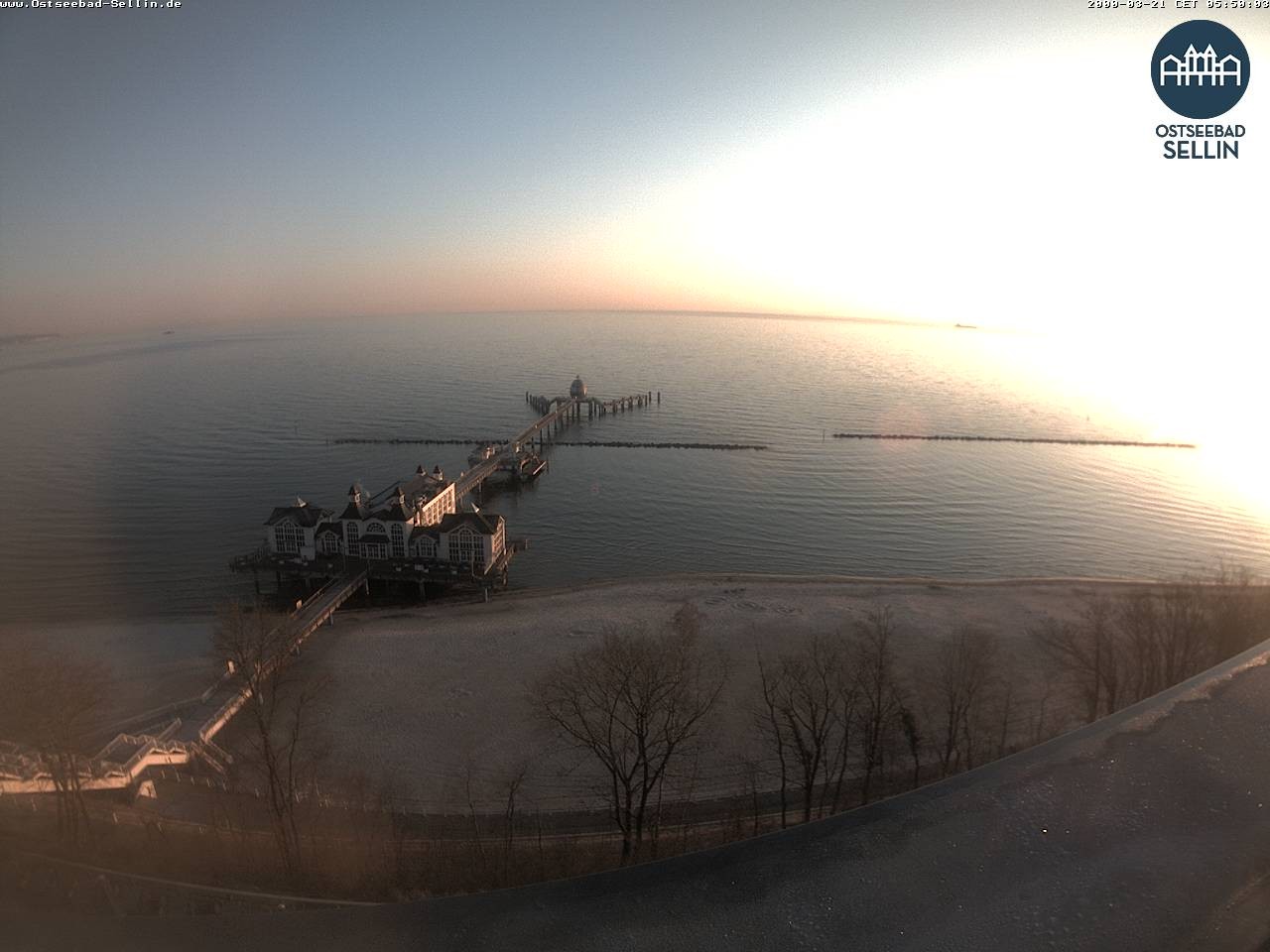 Archiv Foto Webcam Ostseebad Sellin: Seebrücke