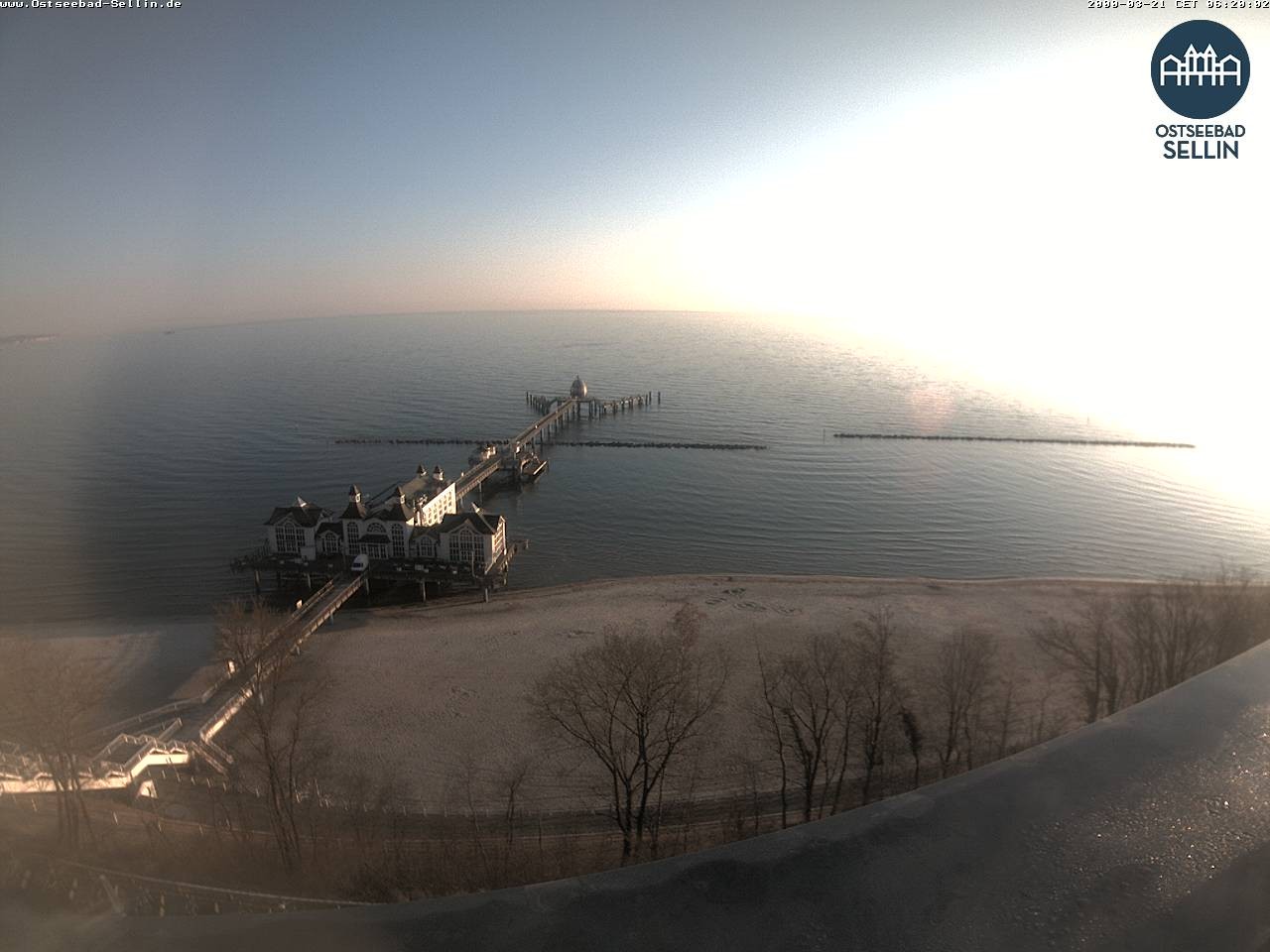 Archiv Foto Webcam Ostseebad Sellin: Seebrücke