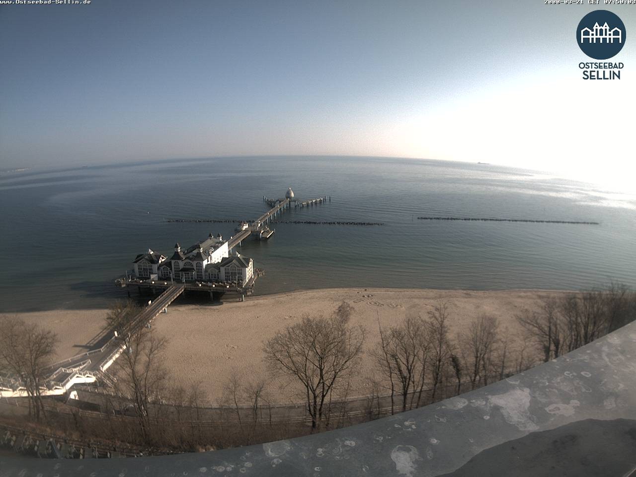 Archiv Foto Webcam Ostseebad Sellin: Seebrücke