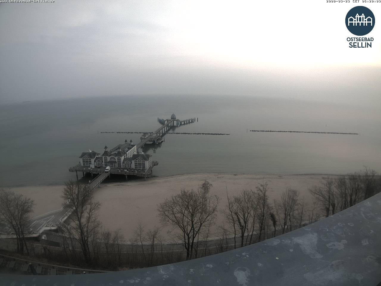 Archiv Foto Webcam Ostseebad Sellin: Seebrücke