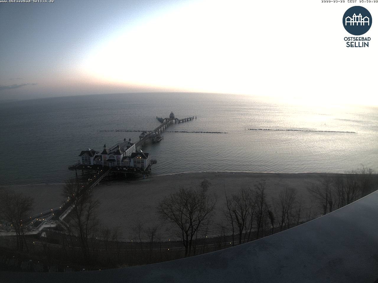Archiv Foto Webcam Ostseebad Sellin: Seebrücke