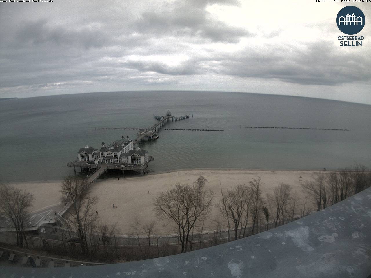 Archiv Foto Webcam Ostseebad Sellin: Seebrücke