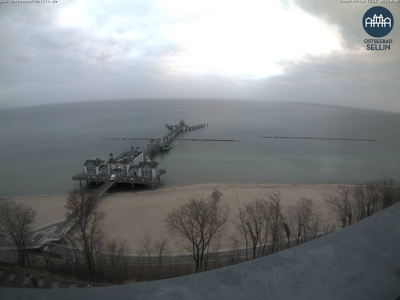 Archived image Webcam Rügen - Sellin Pier