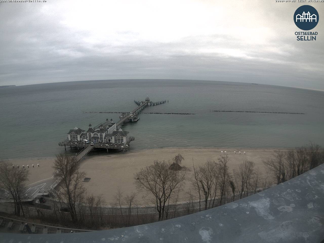 Archived image Webcam Rügen - Sellin Pier