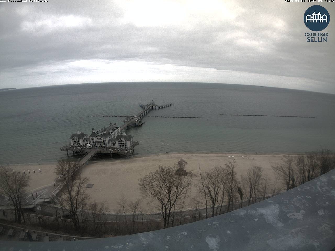Archived image Webcam Rügen - Sellin Pier