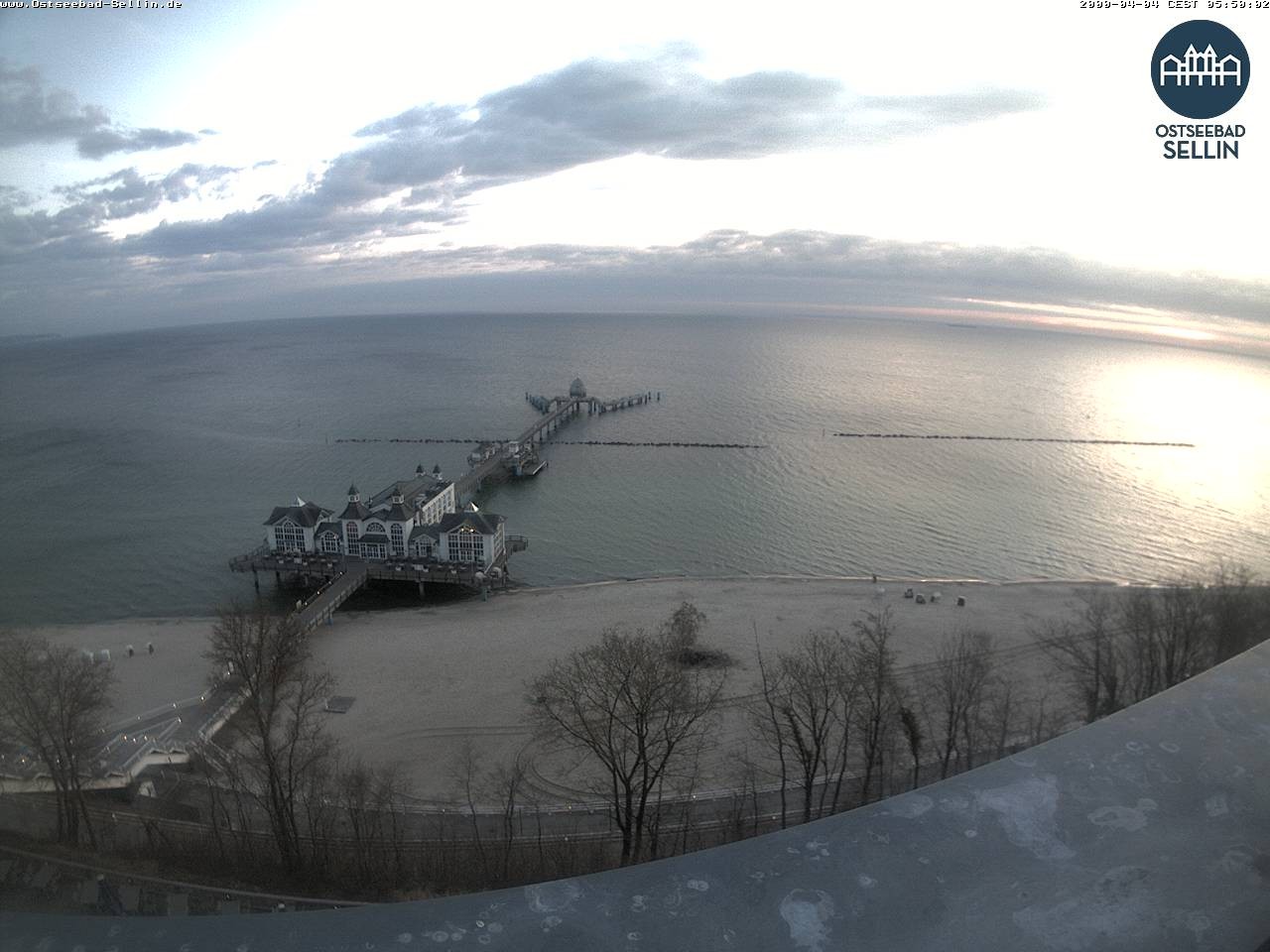 Archiv Foto Webcam Ostseebad Sellin: Seebrücke