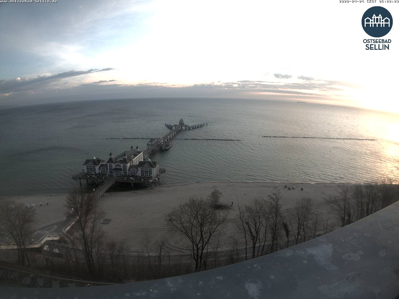 Archiv Foto Webcam Ostseebad Sellin: Seebrücke