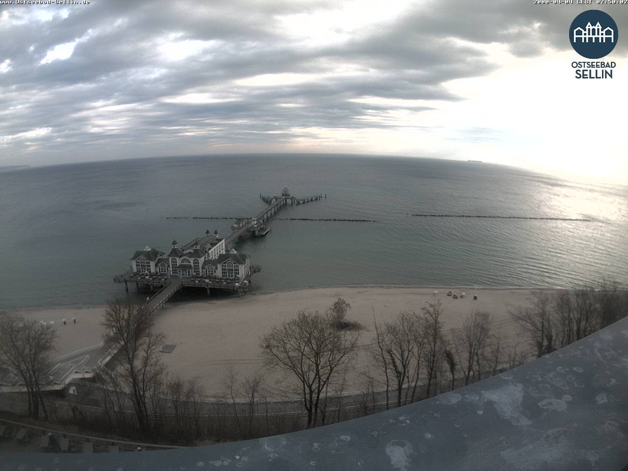 Archiv Foto Webcam Ostseebad Sellin: Seebrücke