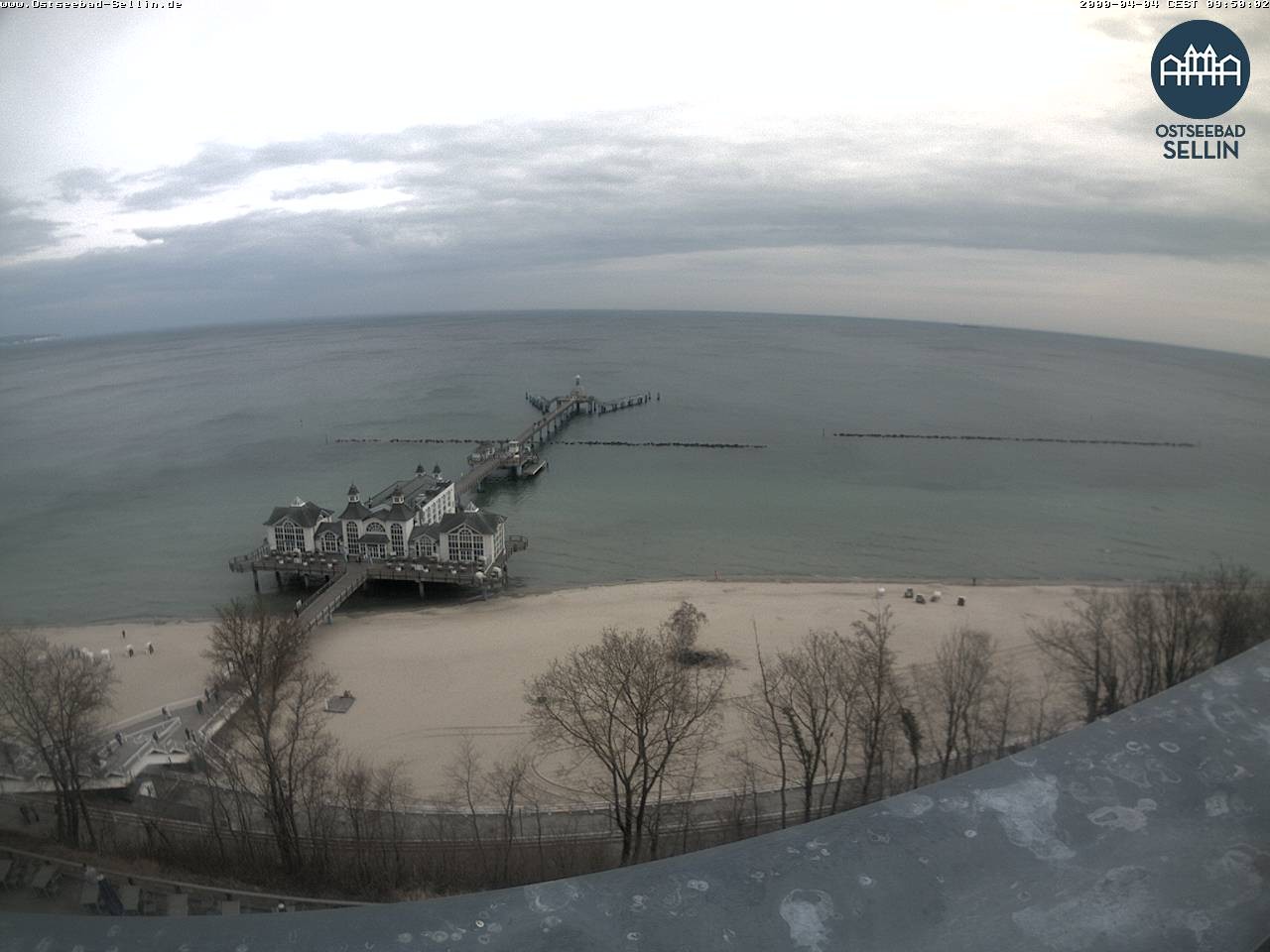 Archiv Foto Webcam Ostseebad Sellin: Seebrücke