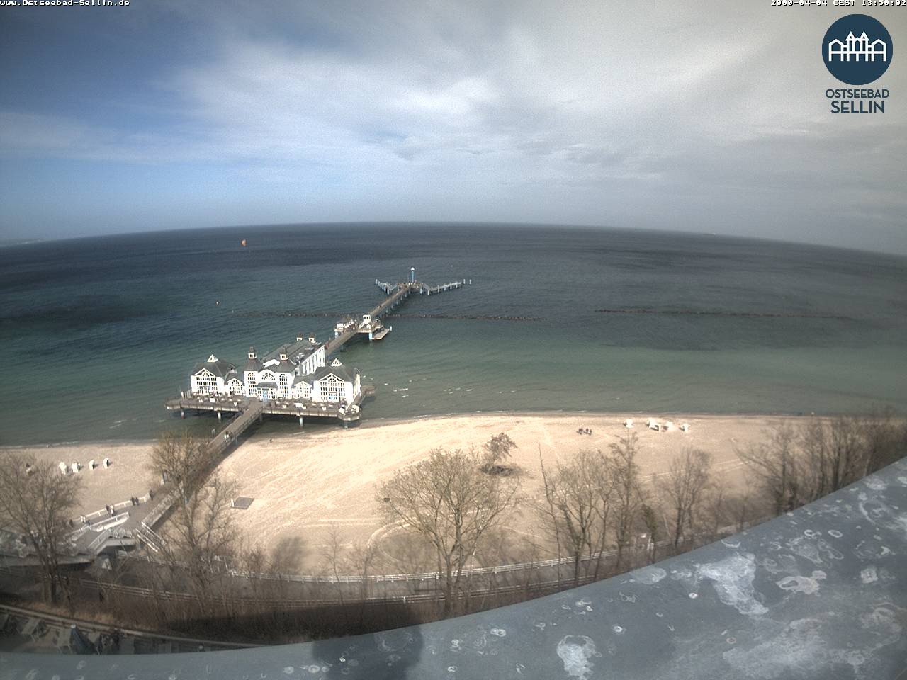 Archiv Foto Webcam Ostseebad Sellin: Seebrücke