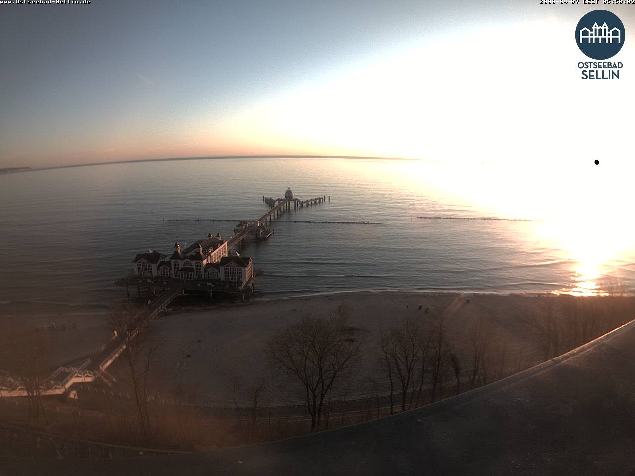 Archived image Webcam Rügen - Sellin Pier