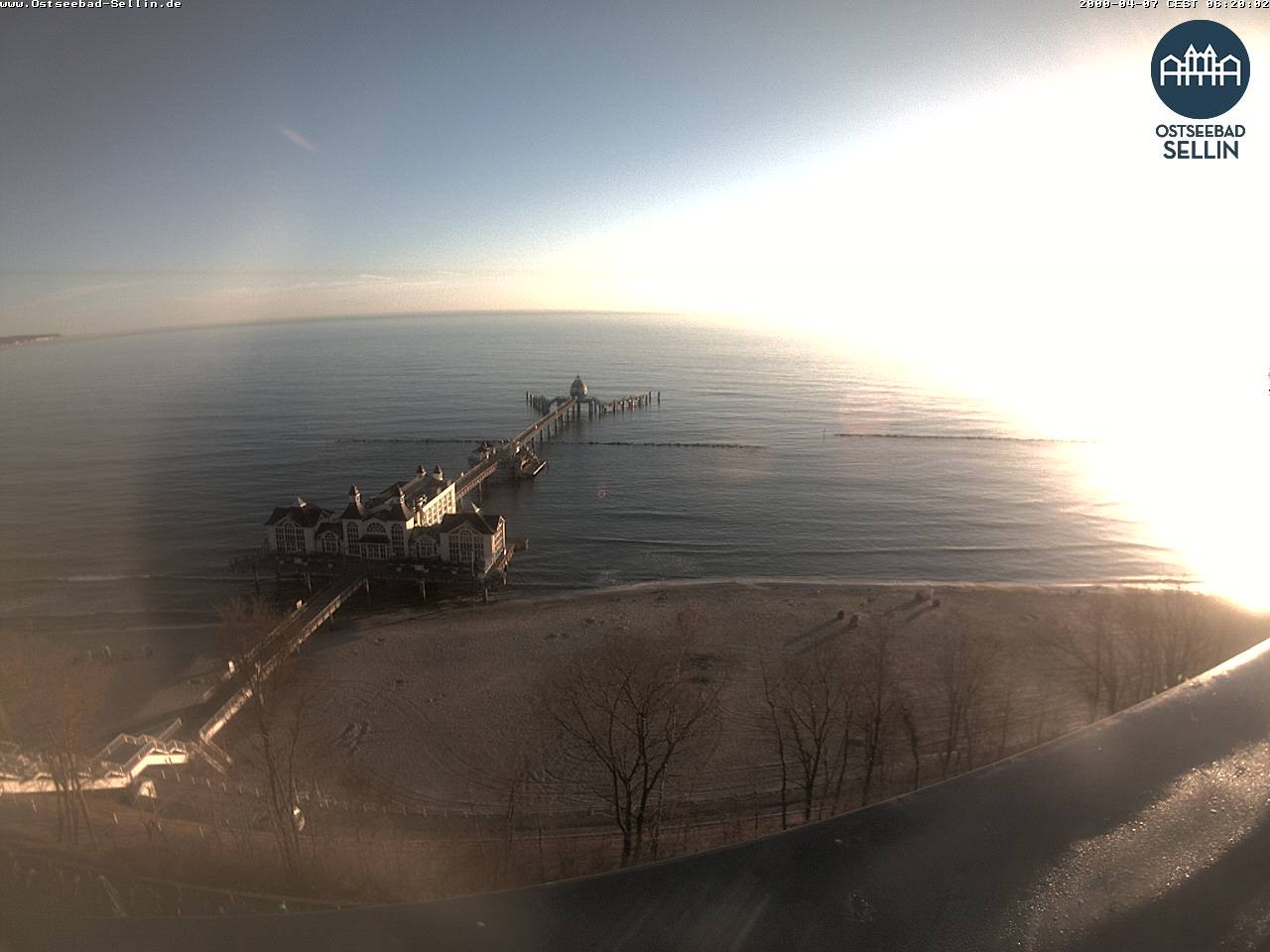 Archived image Webcam Rügen - Sellin Pier