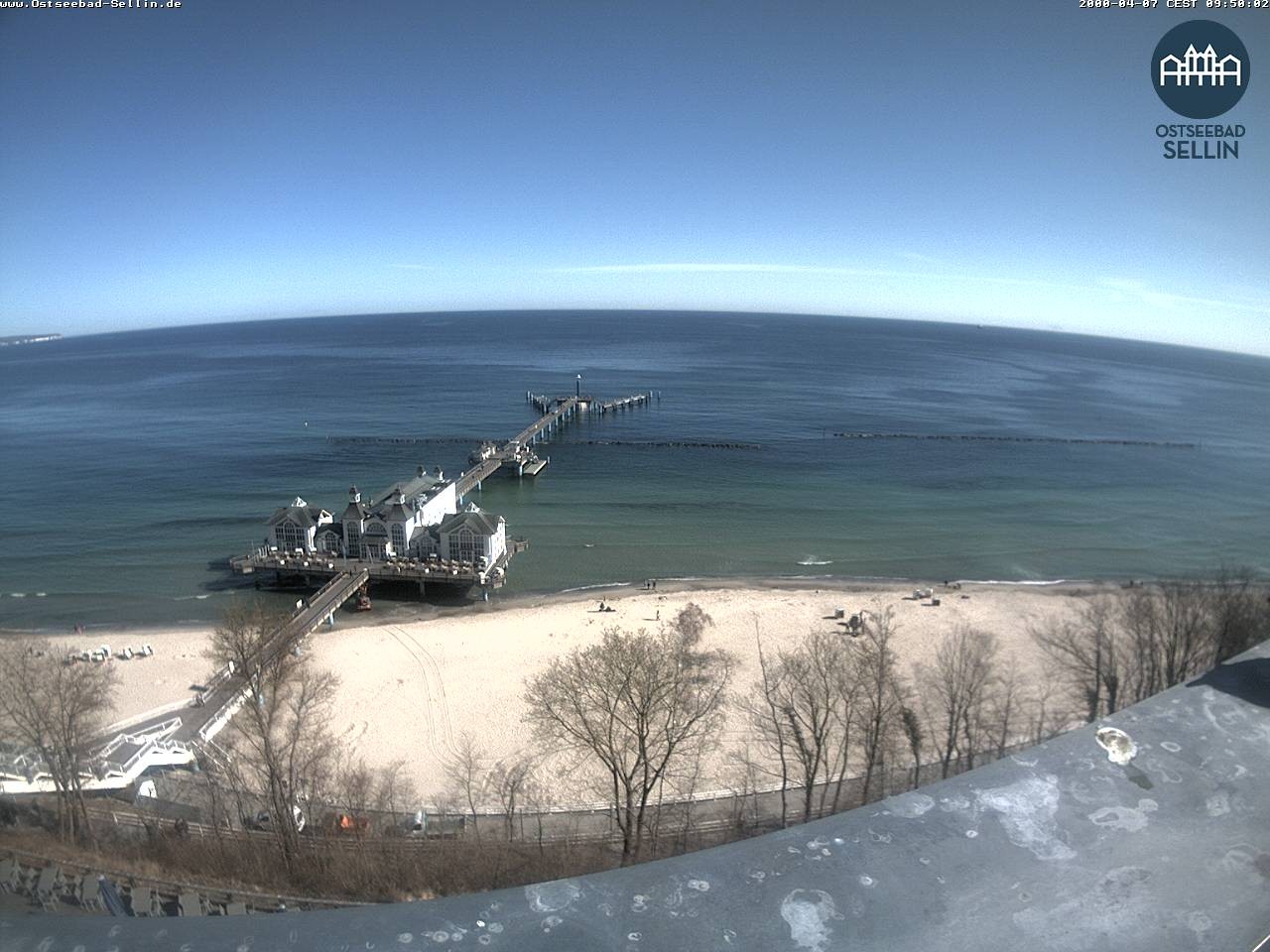 Archived image Webcam Rügen - Sellin Pier