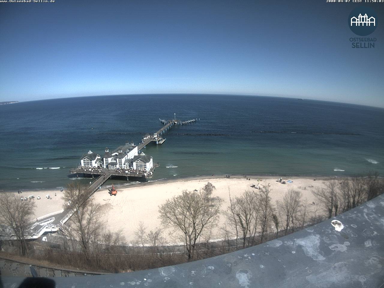 Archived image Webcam Rügen - Sellin Pier