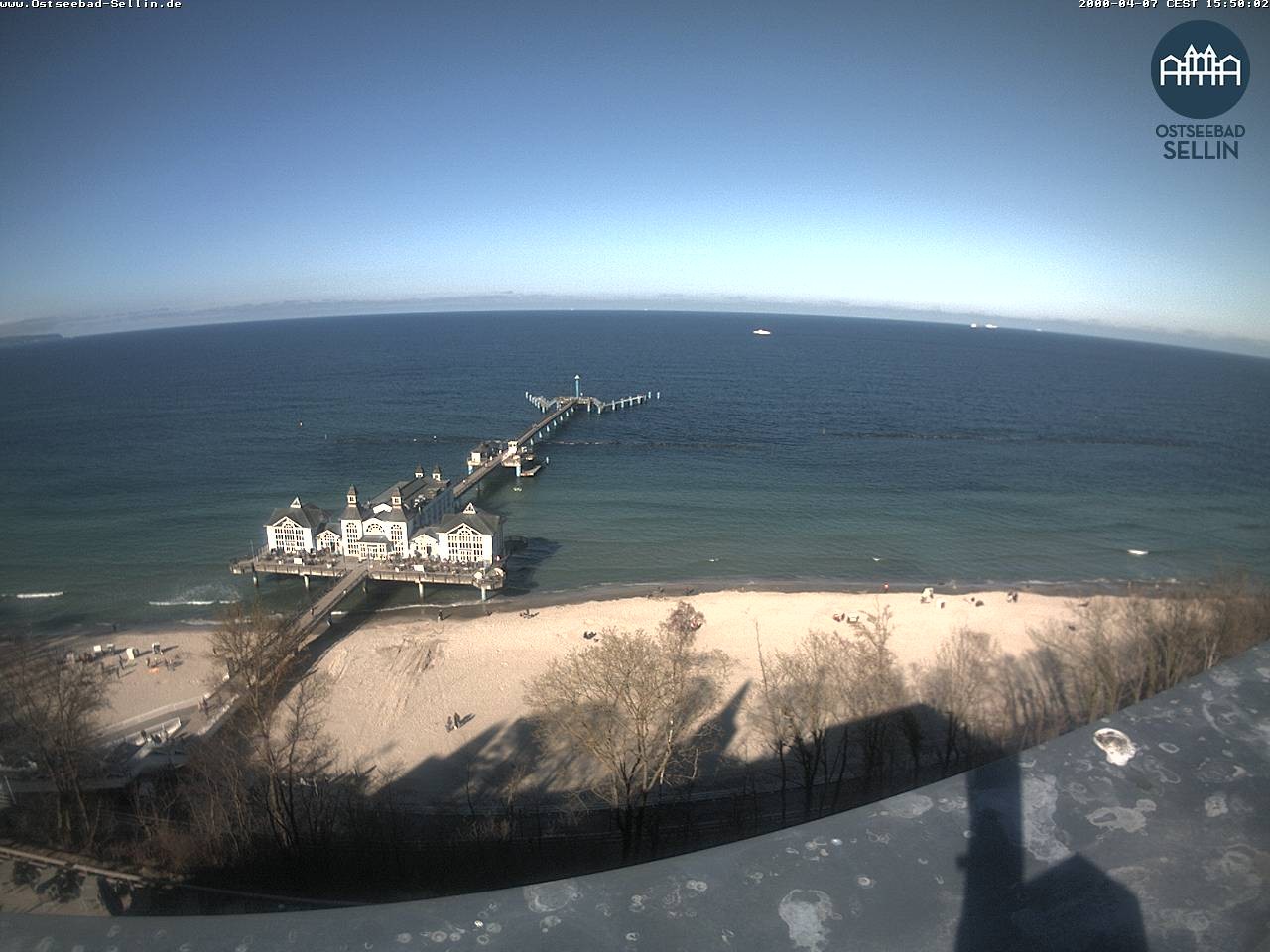 Archived image Webcam Rügen - Sellin Pier