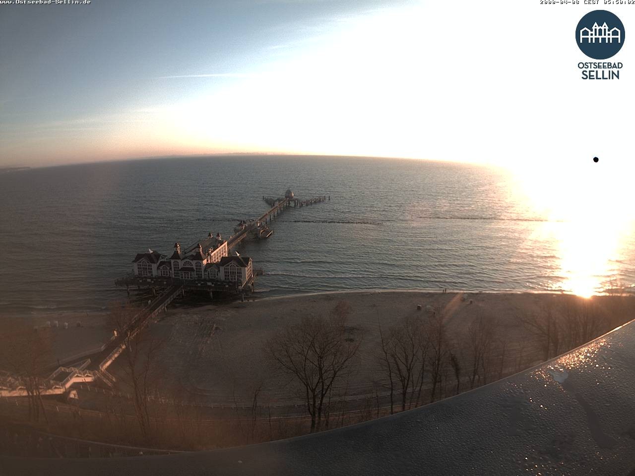 Archiv Foto Webcam Ostseebad Sellin: Seebrücke