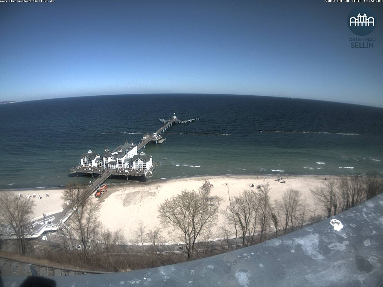 Archiv Foto Webcam Ostseebad Sellin: Seebrücke