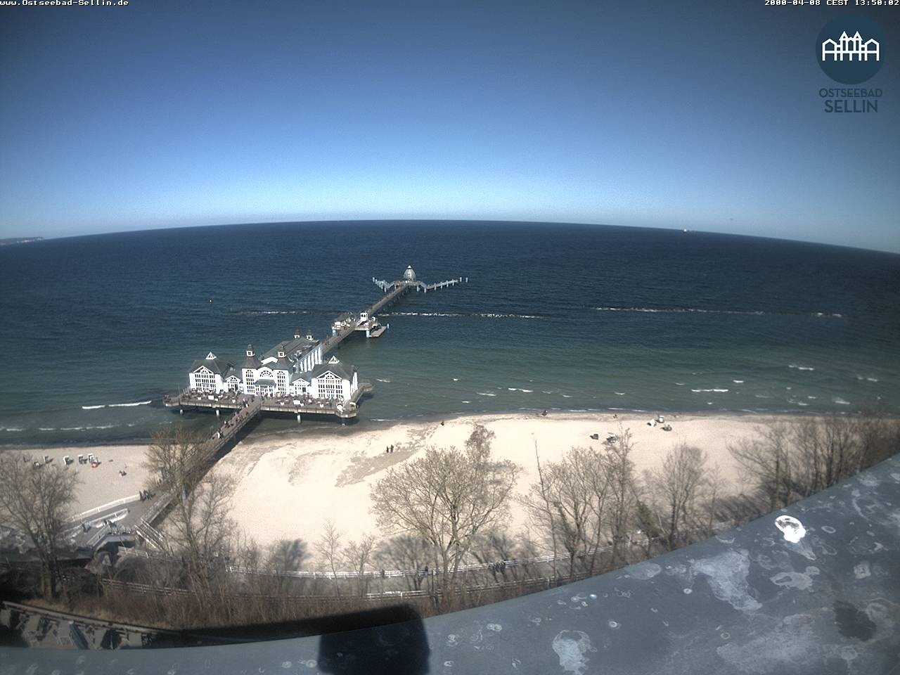 Archiv Foto Webcam Ostseebad Sellin: Seebrücke